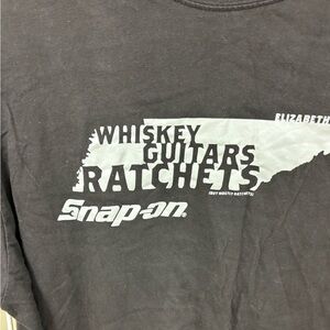 Very cool Black Snap On Tools T-shirt size 3XL Short sleeve. EUC